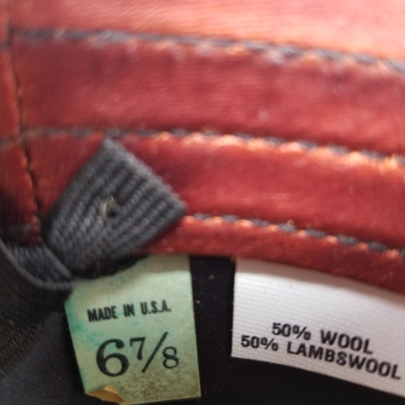 Vintage Dobbs Fifth Ave New York Wool Tweed Fedora - Picture 6 of 8